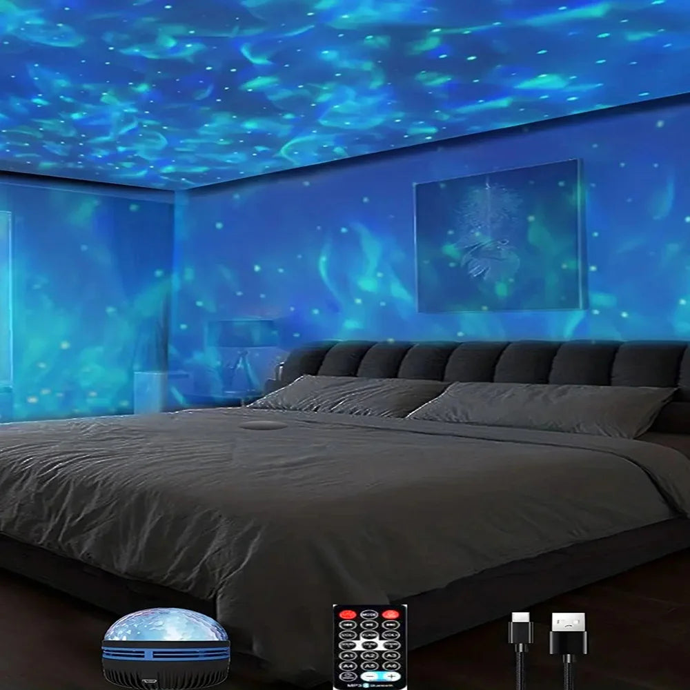 SerenityWave Projector: A Celestial Symphony