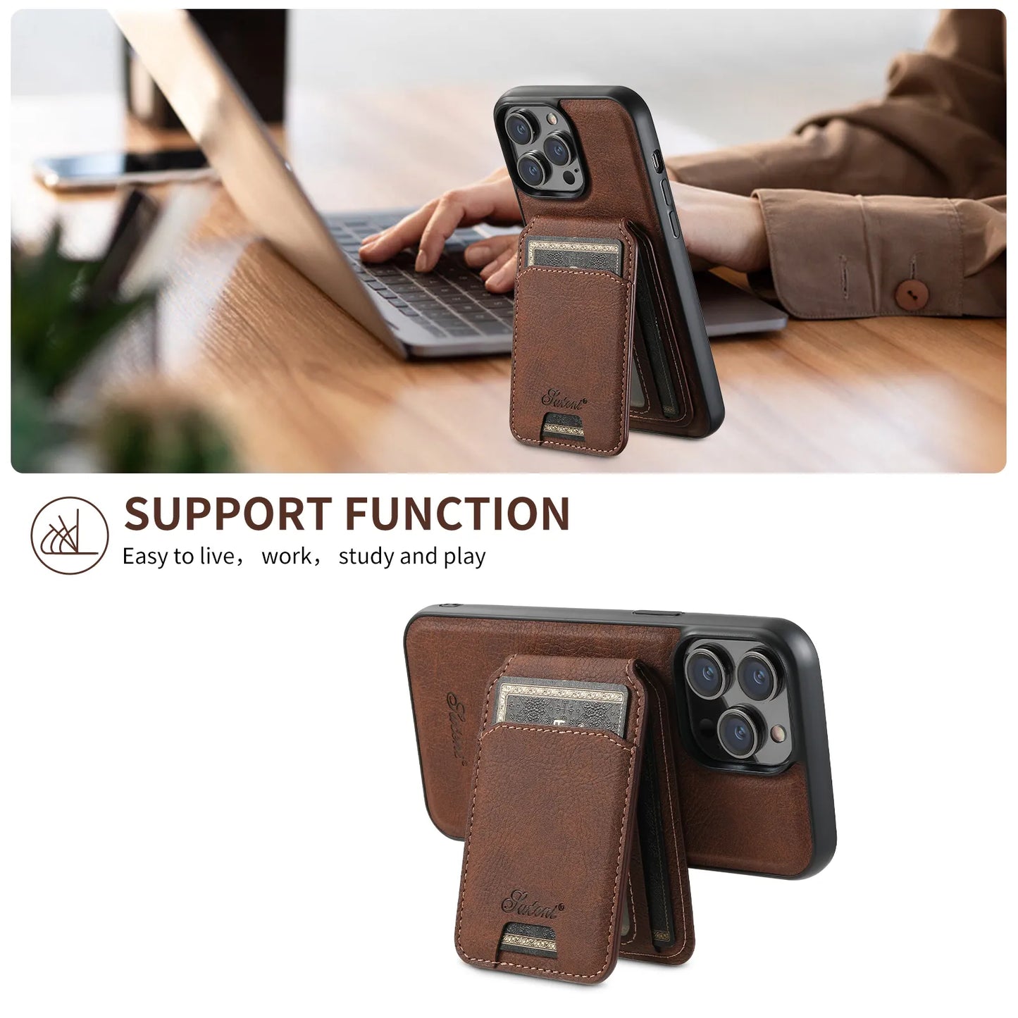 Magsafe LuxeWallet Case