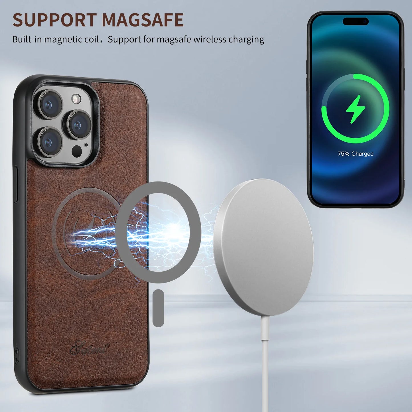 Magsafe LuxeWallet Case